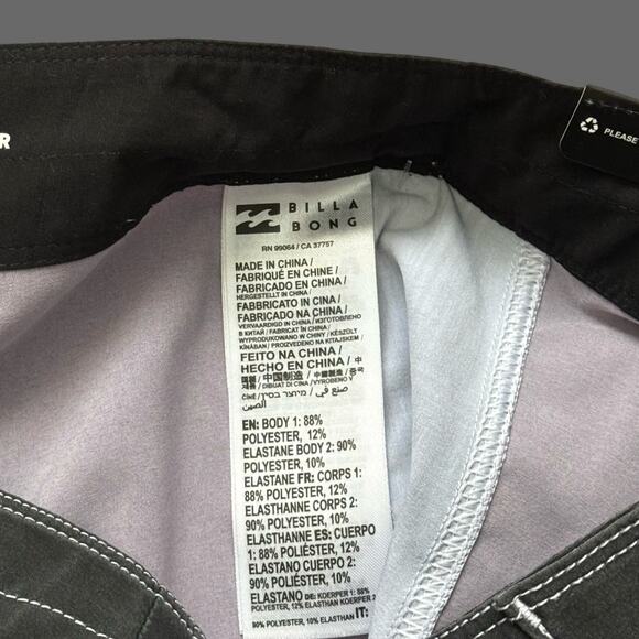 Billabong Rogue Pro 20" Boardshorts Faded Purple Size 31 NWT ABYBS00486 - Picture 7 of 10